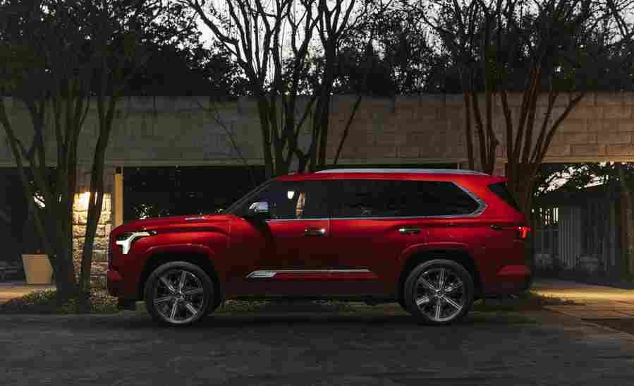 toyota sequoia 2022 7226 32 Car A4 Photo Print