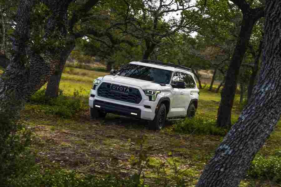 toyota sequoia 2022 7226 58 Car A4 Photo Print