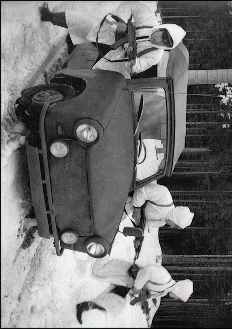 trabant 1967 tramp CROP A4 Photo Print