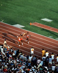 track runners olympics1980s 1990s A4 Photo Print