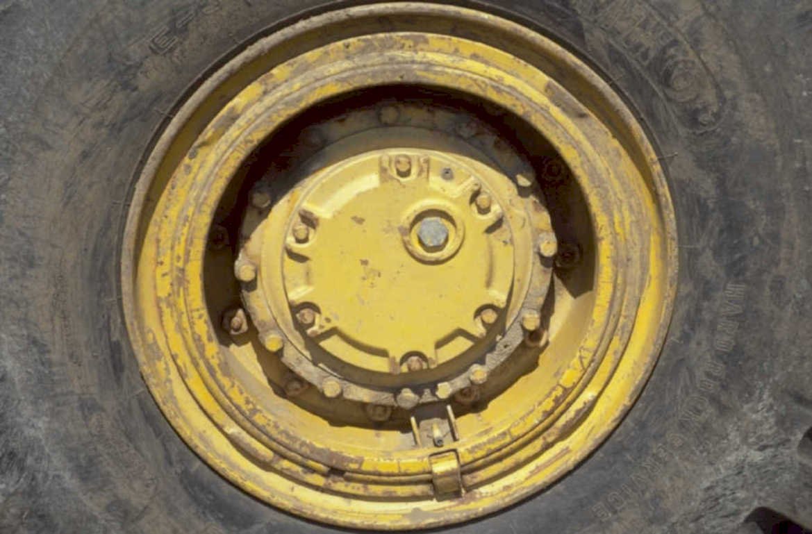 tractor wheel detail 1980s 1990s A4 Photo Print