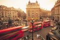 trafalgar square red UK GB British A4 Photo Print
