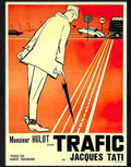 traffic jaques tati french comedy movie poster 2 Advert A4 Photo Print