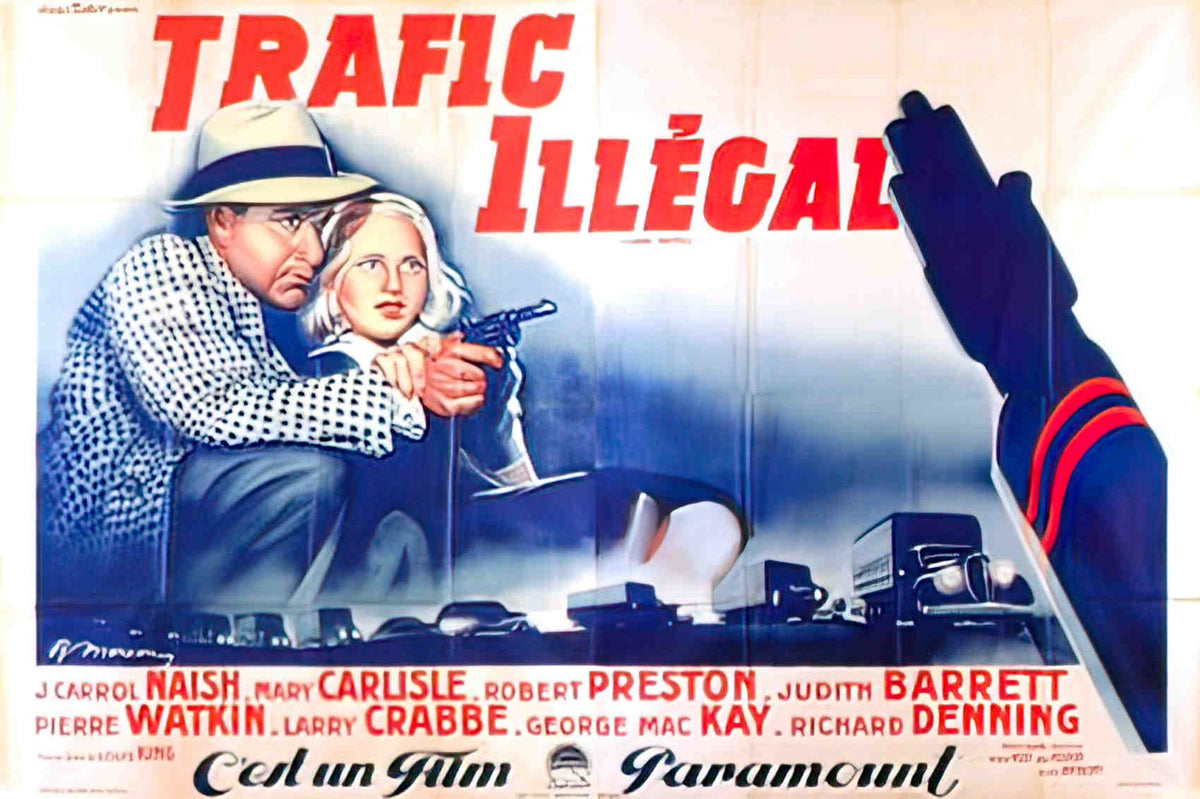 trafic illegal 2P Advert A4 Photo Print