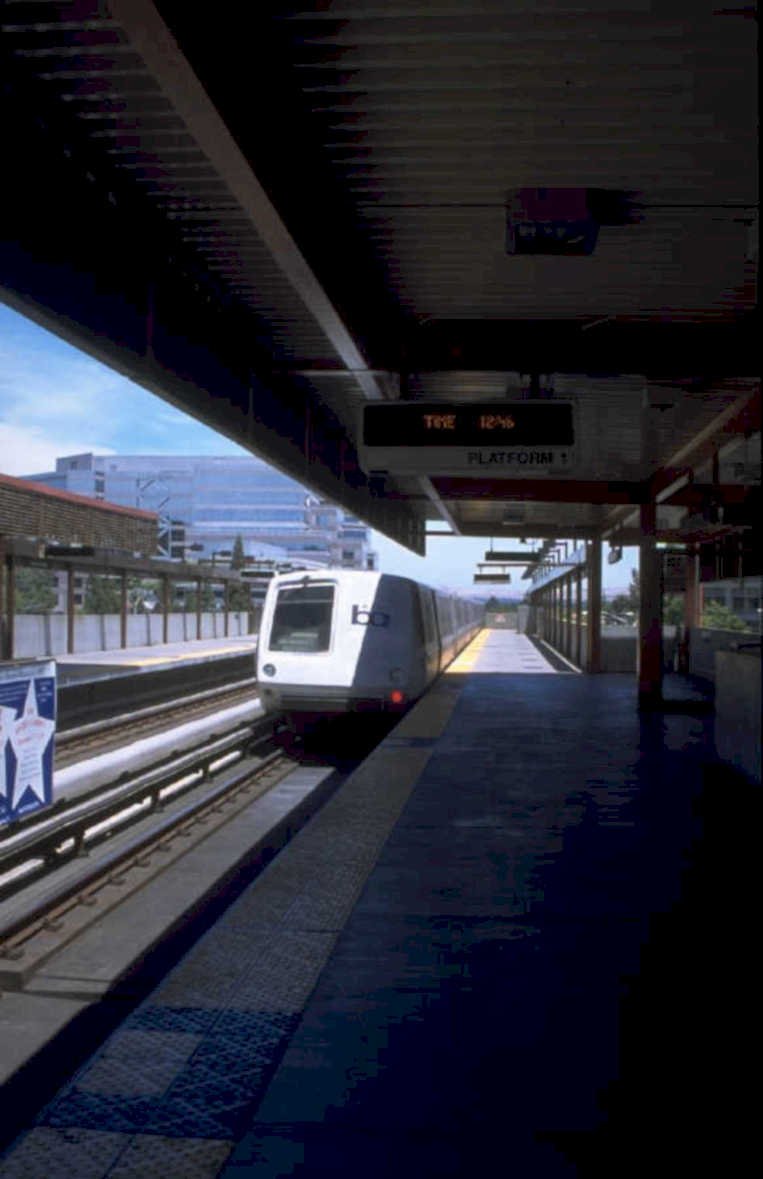 train station light 1980s 1990s A4 Photo Print
