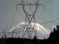 transmission tower rainier1980s 1990s A4 Photo Print