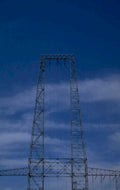 transmission tower rural 1980s 1990s A4 Photo Print