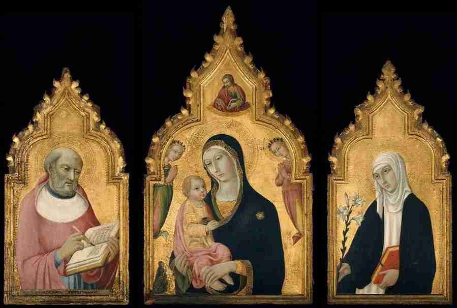 triptych 18 Art A4 Photo Print