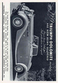triumph 1939 dolomite roadster 2 A4 Photo Print