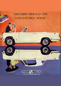 triumph 1964 herald1200convert A4 Photo Print