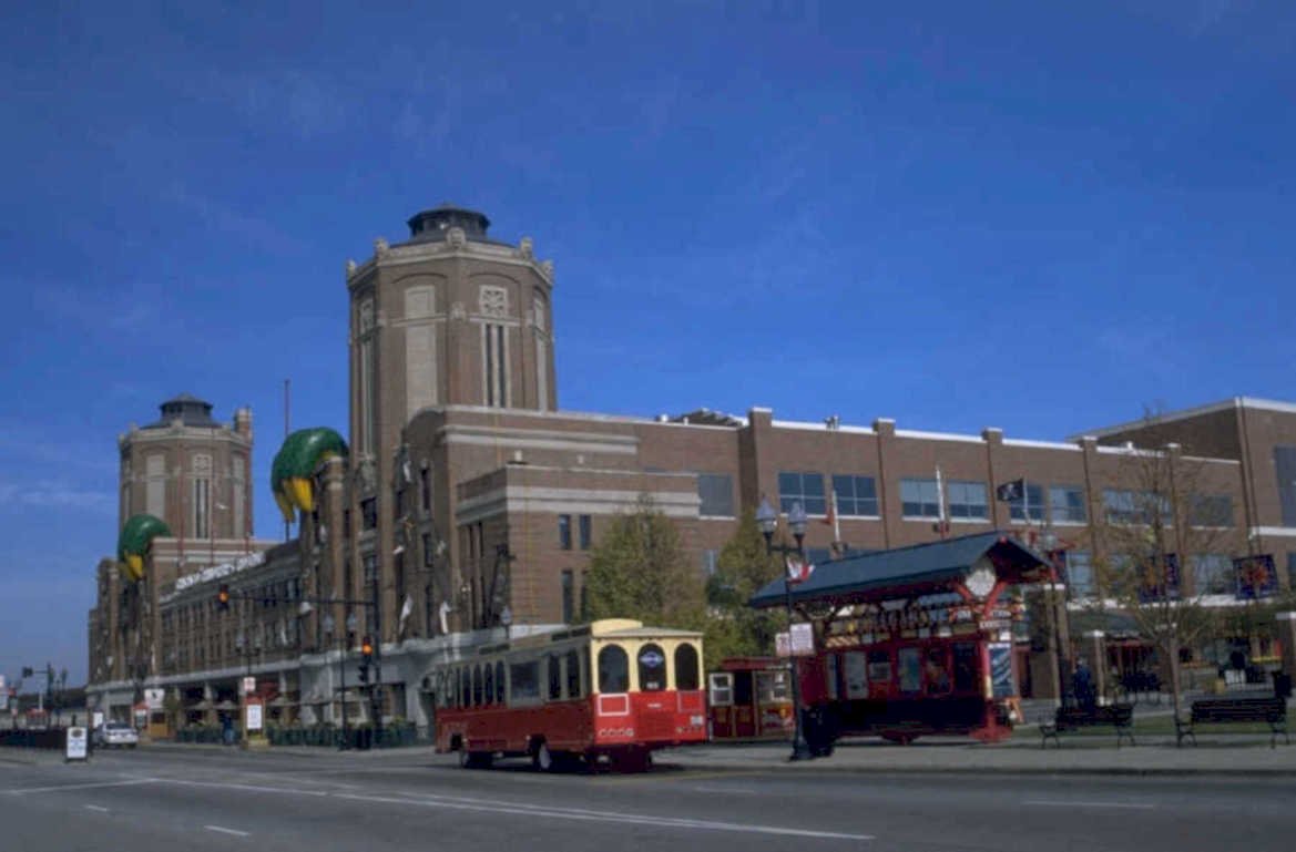 trolley market building 1980s 1990s A4 Photo Print