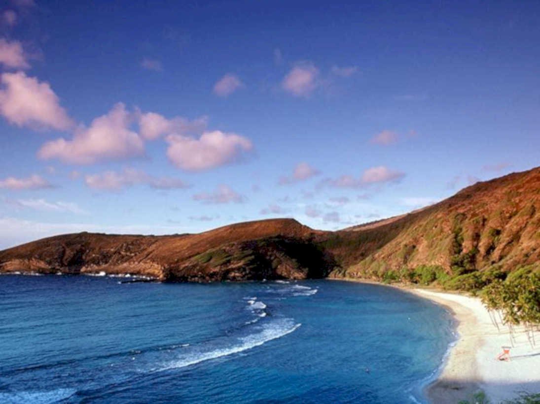 tropical beach molokai1980s 1990s A4 Photo Print