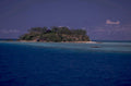 tropical island hut 1980s 1990s A4 Photo Print