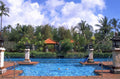 tropical pool bali 1980s 1990s A4 Photo Print