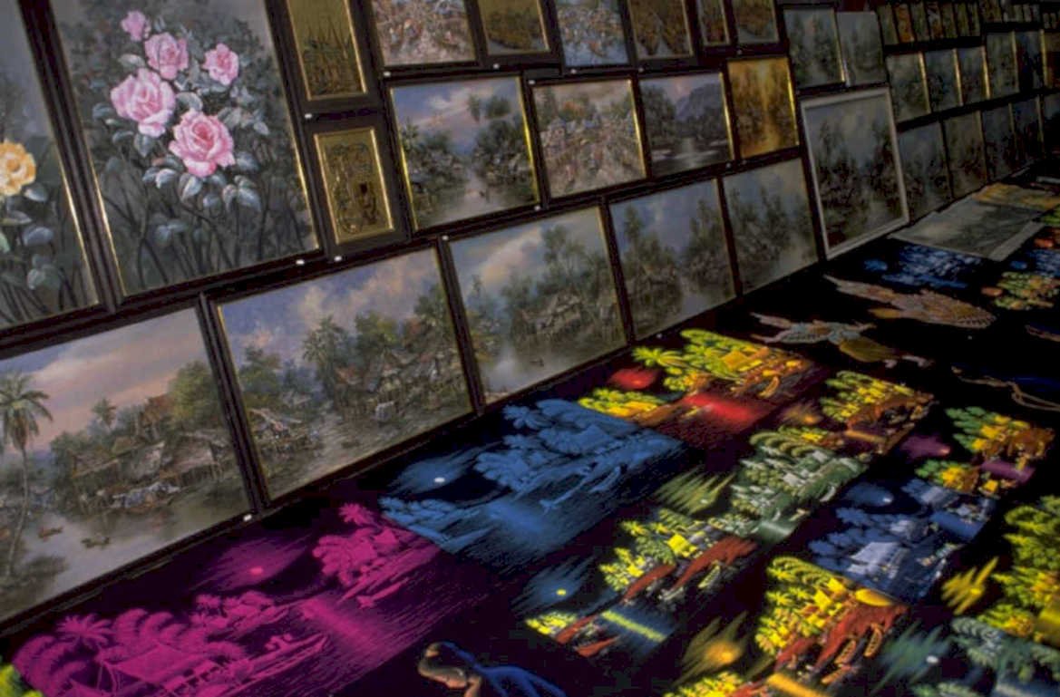 tropical puzzle scenes 1980s 1990s A4 Photo Print