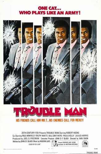 trouble man  01 film star poster A4 Photo Print