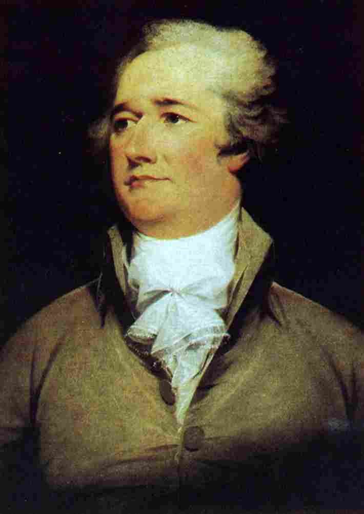 trum Alexander Hamilton Art A4 Photo Print