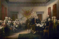trum Declaration of Independence Main Art A4 Photo Print