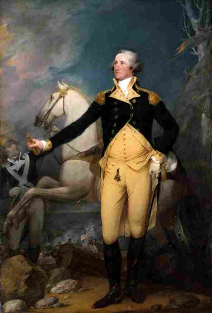 trum General George Washington at Trenton Art A4 Photo Print