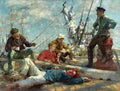 tuke The Midday Rest Sailors Yarning Art A4 Photo Print