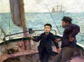 tuke The Steering Lesson Art A4 Photo Print