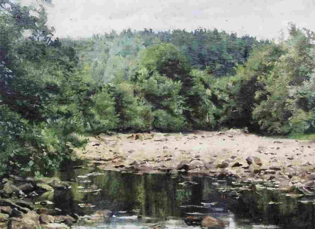 tuo A Wiklow River Art A4 Photo Print