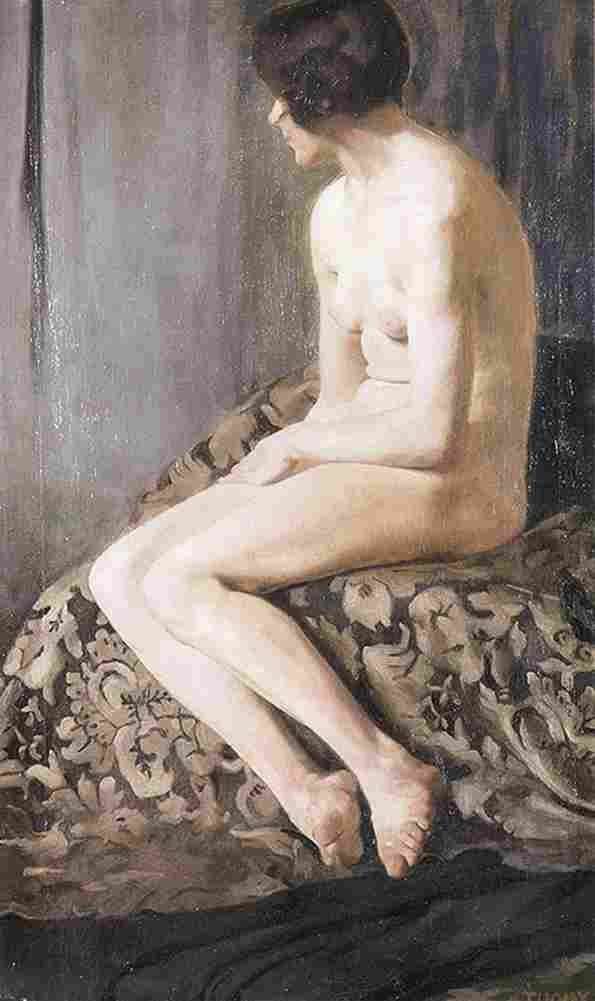 tuo seated Art A4 Photo Print