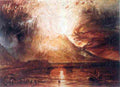 tur Eruption of Vesuvius Art A4 Photo Print