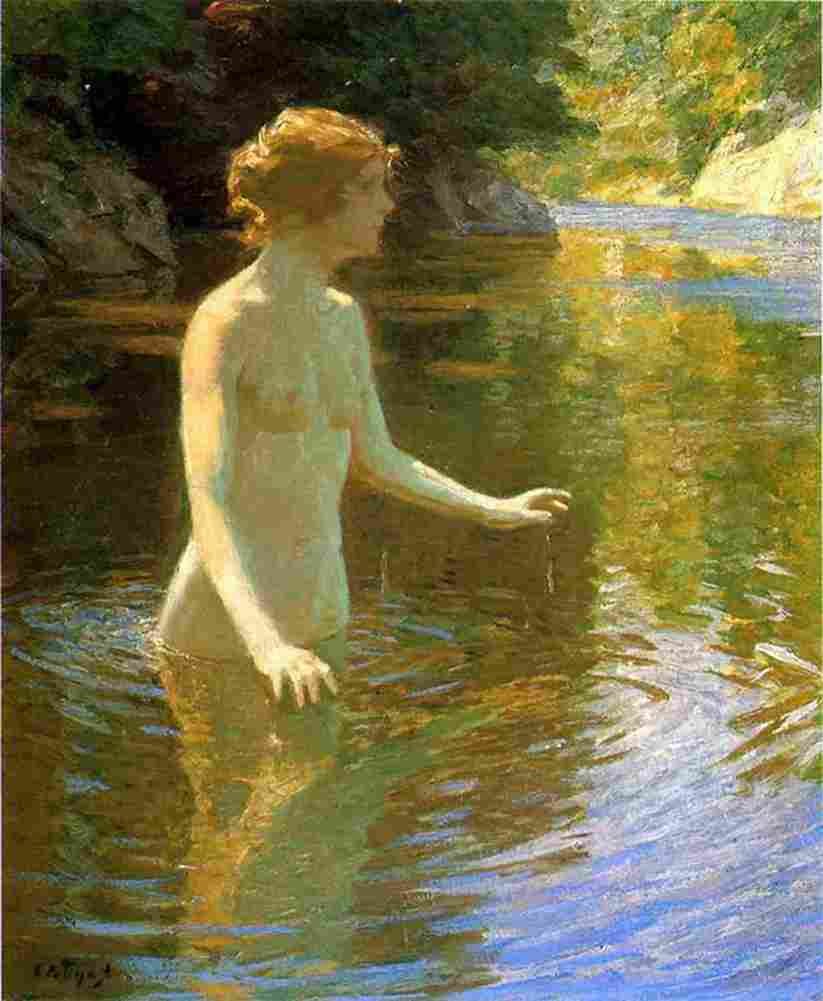 twa Enchanted Pool Art A4 Photo Print