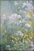 twa Golden Rod and Wild Aster Art A4 Photo Print