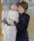 twa Mother and Child Art A4 Photo Print