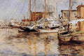 twa Oyster Boats North River Art A4 Photo Print