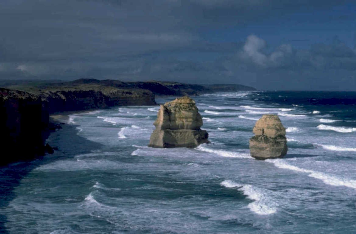 twelve apostles ocean 1980s 1990s A4 Photo Print