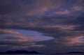 twilight ocean mountains 1980s 1990s A4 Photo Print
