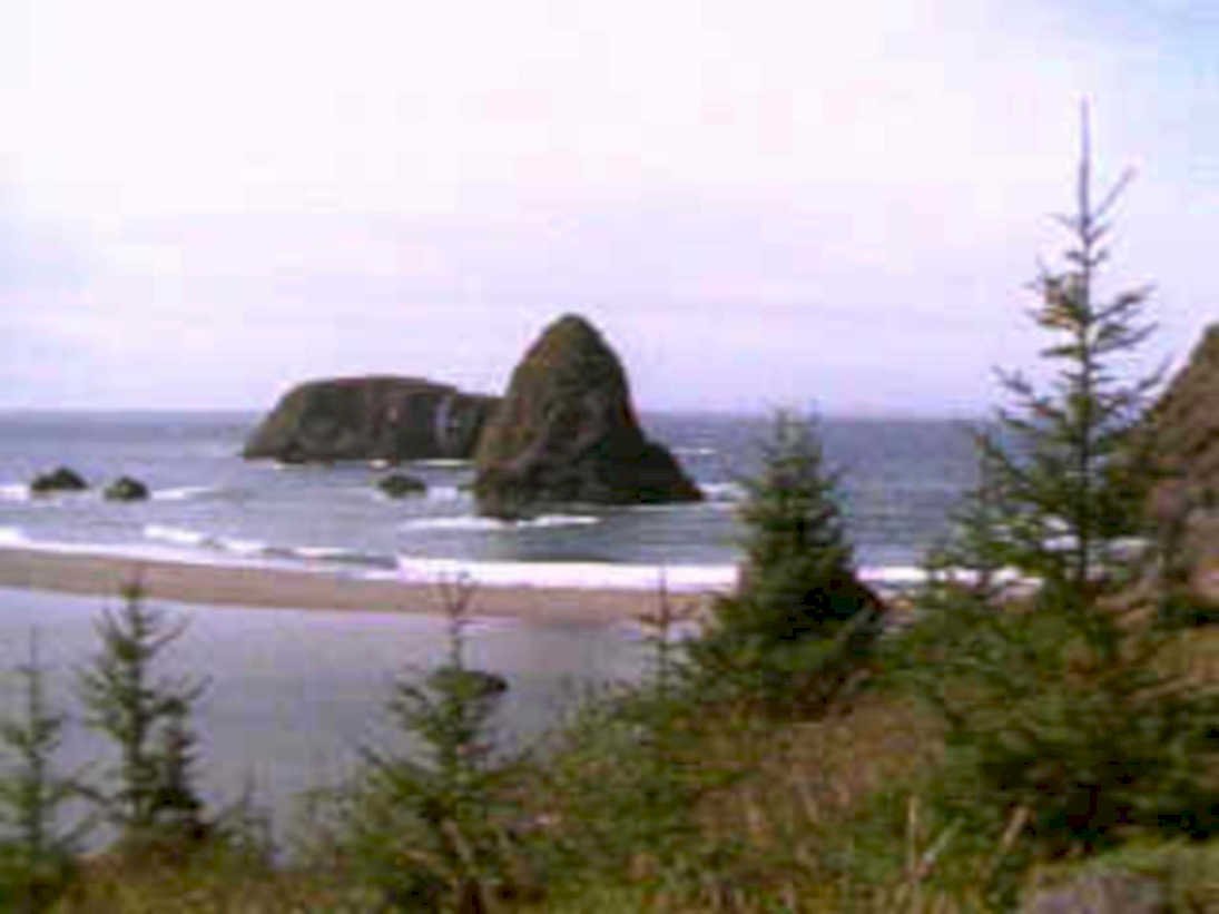 twin rocks beach1980s 1990s A4 Photo Print