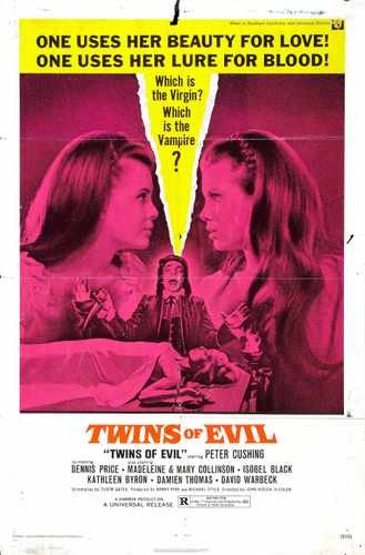twins of evil  04 film star poster A4 Photo Print