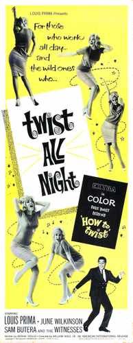 twist all night  02 film star poster A4 Photo Print