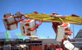 twister ride fairground Vintage A4 Photo Print