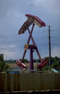twister ride theme Vintage A4 Photo Print