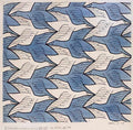 two birds mc escher 1938 A4 Photo Print