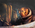 typaldos sleeping baby Art A4 Photo Print