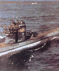 u boat german Vintage world war A4 Photo Print