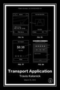 uber patent print black A4 Photo Print