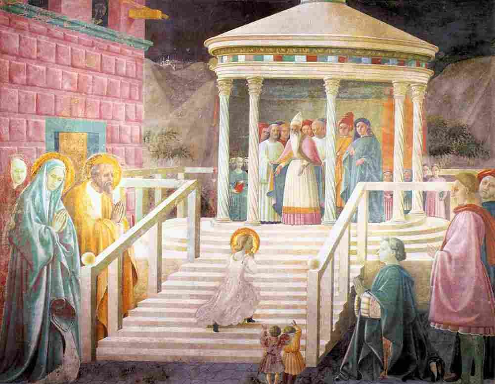 uc Marys Presentation in the Temple Art A4 Photo Print