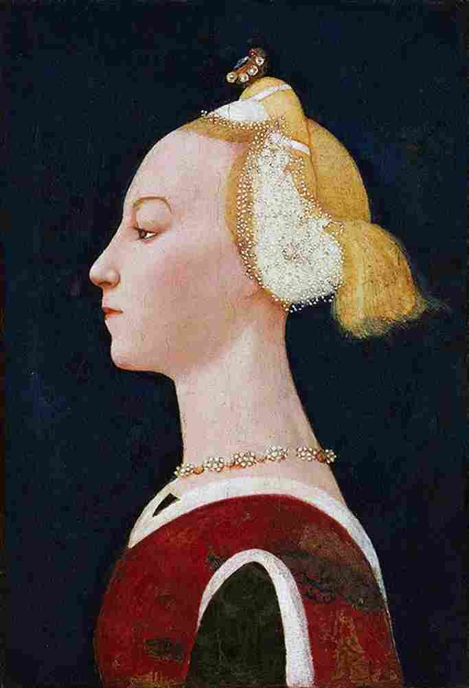 uc Portrait of a Lady Art A4 Photo Print
