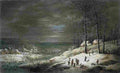 uden Winter Art A4 Photo Print