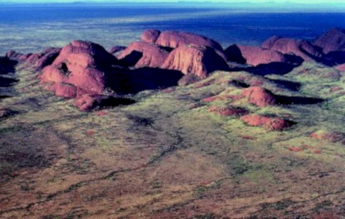 uluru australia sky1980s 1990s A4 Photo Print