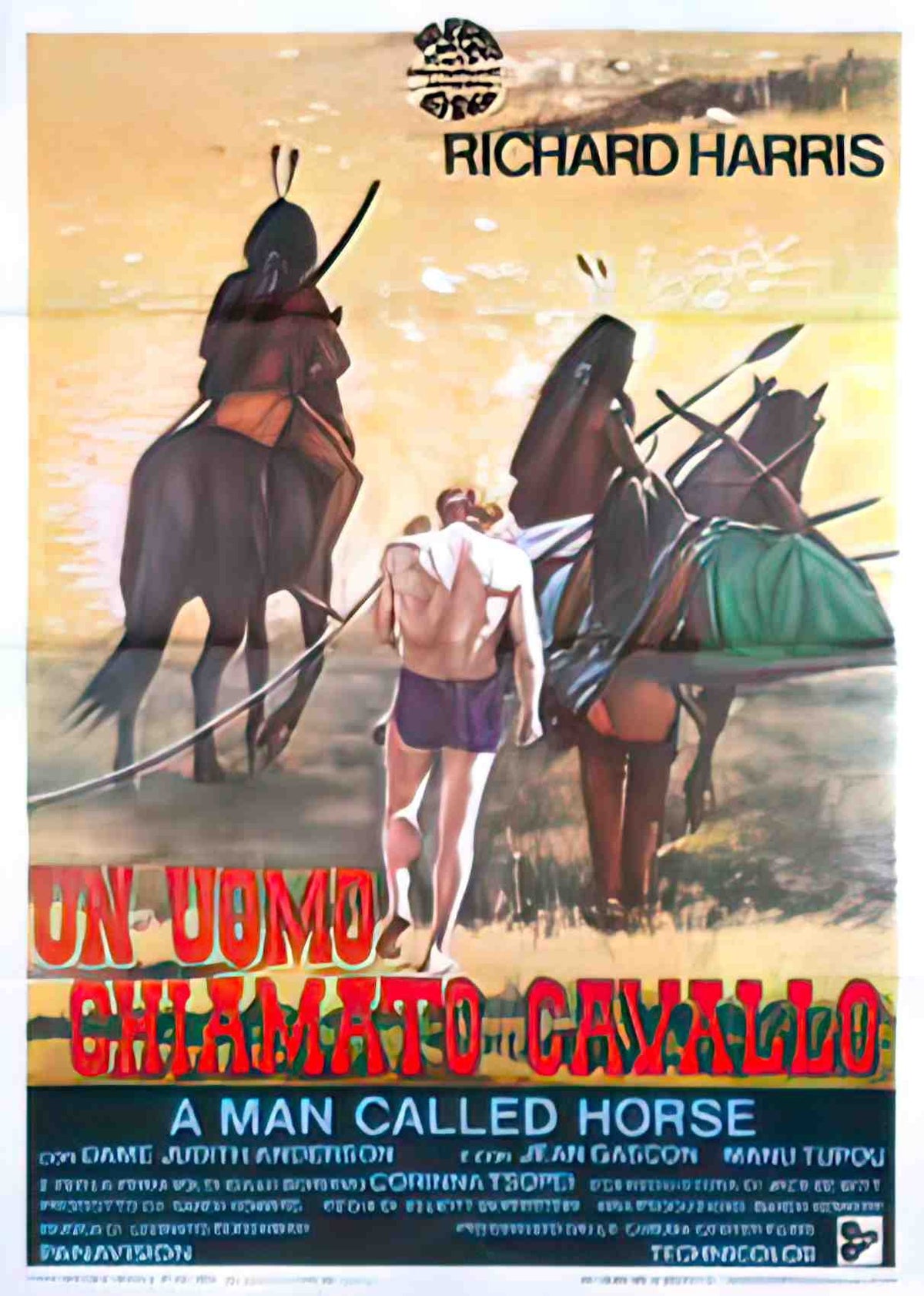 un homme nomme cheval ital  Advert A4 Photo Print