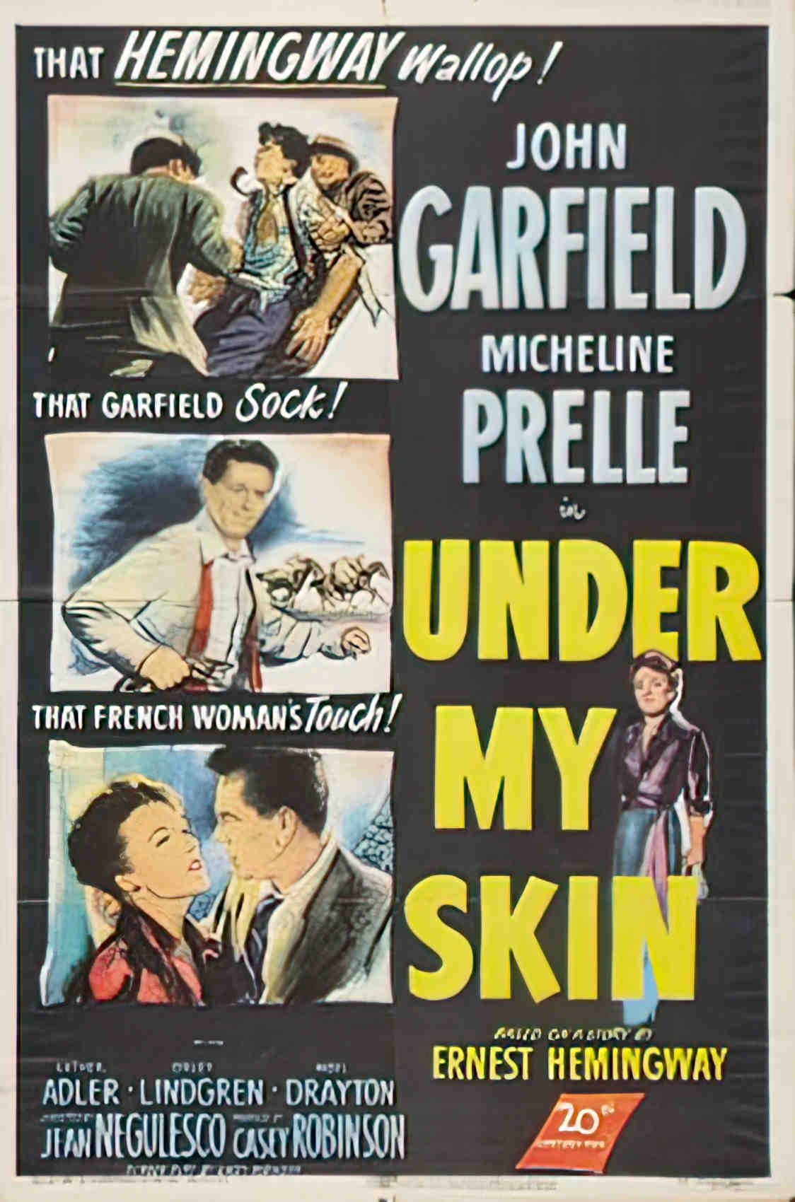 under my skin us 1sh Advert A4 Photo Print