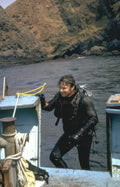 underwater dive research Vintage A4 Photo Print